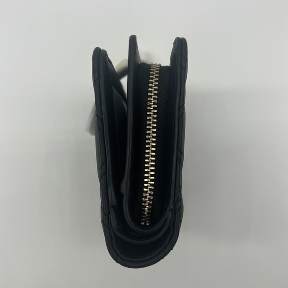 Kate Spade Natalia Medium Compact Bifold Wallet Black - Picture 4 of 13